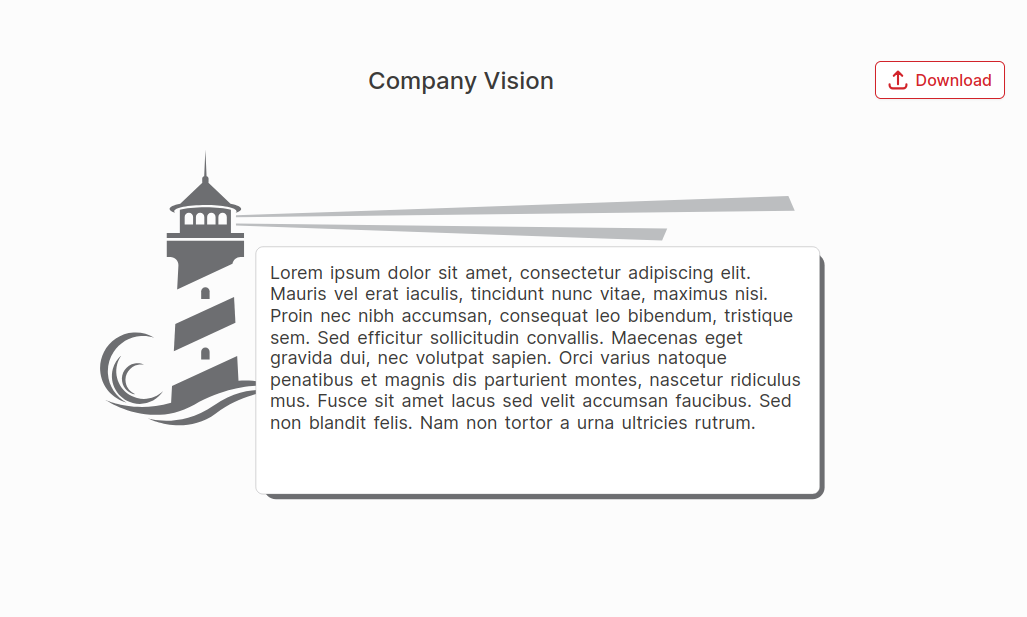 Our vision Chart